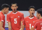 Timnas Voli Putra Indonesia U-21 Tumbangkan Tunisia di Kejuaraan Dunia