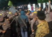 Polisi Amankan Provokator Aksi Solidaritas Ojol Lumajang, Kericuhan Dipicu Penyusup
