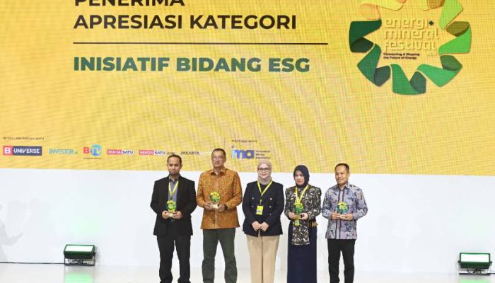 PGN Raih Apresiasi Inisiatif ESG di Energi dan Mineral Festival 2025