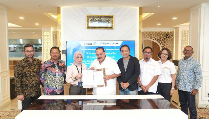 PGN dan PT Nusa Halmahera Minerals Jajaki Kerja Sama Penyaluran Gas Bumi untuk Tambang Emas