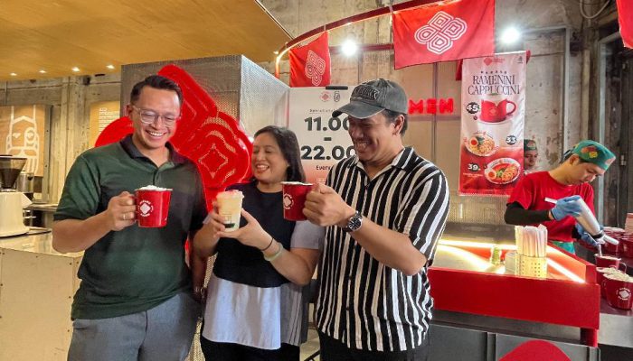 Saat Ramen Bertemu Cappuccino,  Menu Unik Ini Siap Dinikmati oleh Warga Surabaya