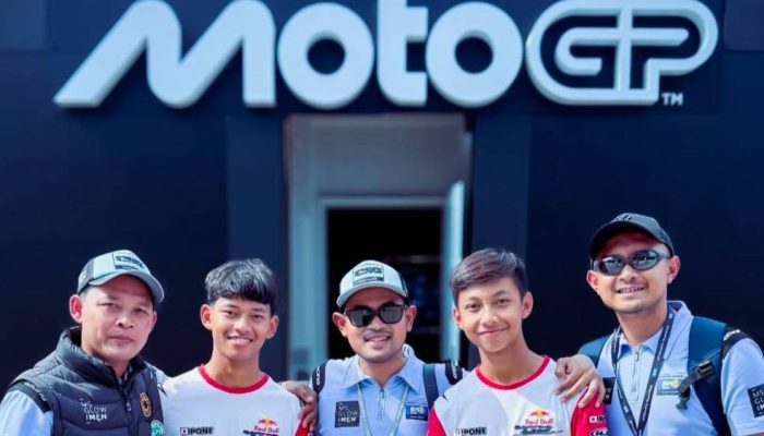 MS Glow For Men Dampingi Ayah Veda Ega Tonton Final Rookies Cup Italia