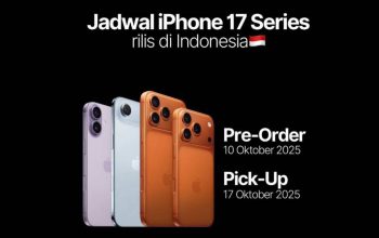 iPhone 17 Siap Dirilis di Indonesia, Pre-Order Dibuka 10 Oktober