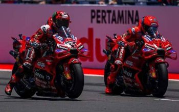Hari Pertama MotoGP Mandalika 2025, Marquez dan Bagnaia Tersingkir dari 10 Besar