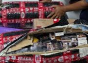 Bea Cukai Malang Gagalkan Pengiriman 124 Ribu Batang Rokok Ilegal via Jasa Ekspedisi