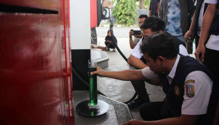 Pertalite Dikeluhkan Warga, Polres Tuban Lakukan Sidak ke Sejumlah SPBU