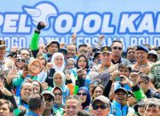 Ribuan Ojol Hadiri Apel Jogo Jatim, Kapolri dan Khofifah: Terima Kasih atas Sinerginya!