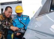 PLN Perkuat Infrastruktur EV, SPKLU Center Pertama Berdiri di Jatim