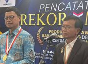 BPOM Raih Rekor MURI Atas Produksi Senyawa Baku Pembanding Terbanyak.