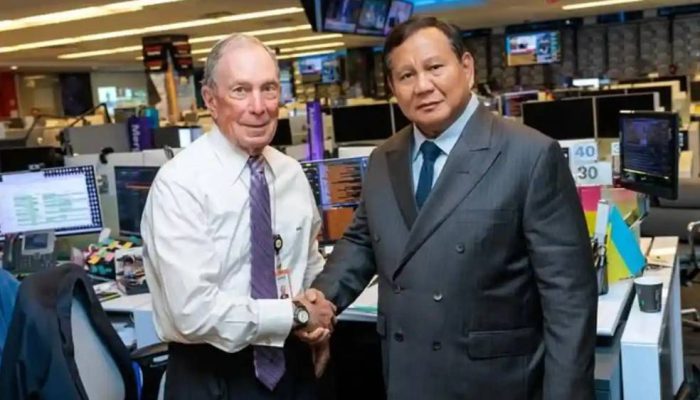 Prabowo-Bloomberg diskusikan pendidikan hingga sanitasi Indonesia
