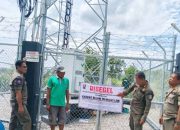Menara Telekomunikasi Tanpa Izin di Parengan Disanksi Penyegelan