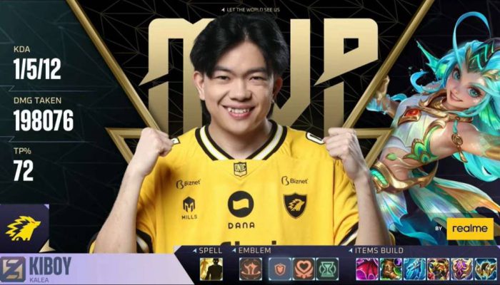 ONIC Raih Kemenangan Perdana di Kejuaraan Dunia Mobile Legends M7