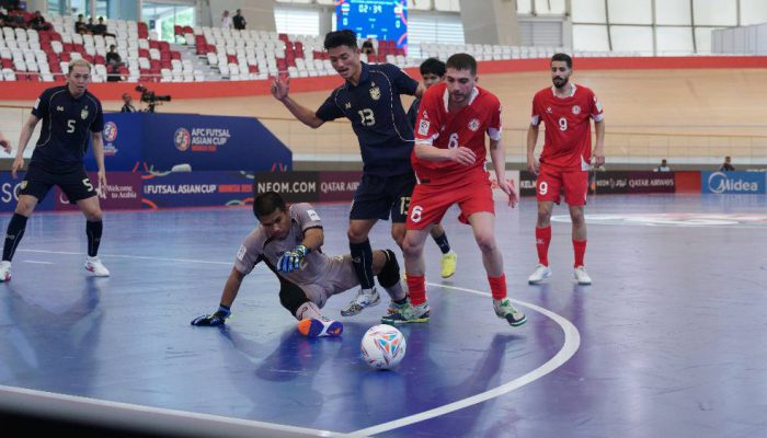 Thailand Awali AFC Asian Futsal Cup 2026 dengan Kemenangan atas Lebanon