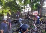 Aksi Bersih Sampah, Warga GKA Tata Kembali TPS Perumahan