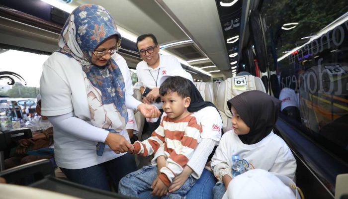 TelkomGroup Berangkatkan 1.924 Pemudik dengan Armada Ramah Lingkungan