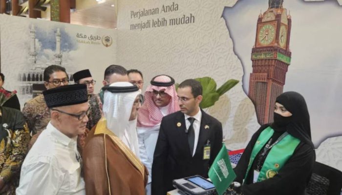 Menhaj dan Dubes Arab Saudi Tinjau Layanan Makkah Route di Bandara Soetta