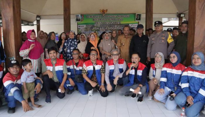 PGN Edukasi Warga Jombang Soal Keamanan Gas Bumi, Dorong Pemanfaatan Jargas