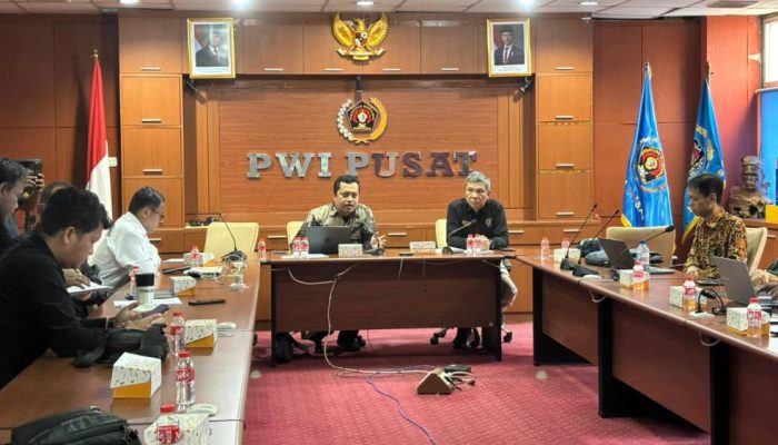 PWI Pusat dan Mahkamah Agung Bahas Pedoman Pengelolaan Media Massa dan Media Sosial