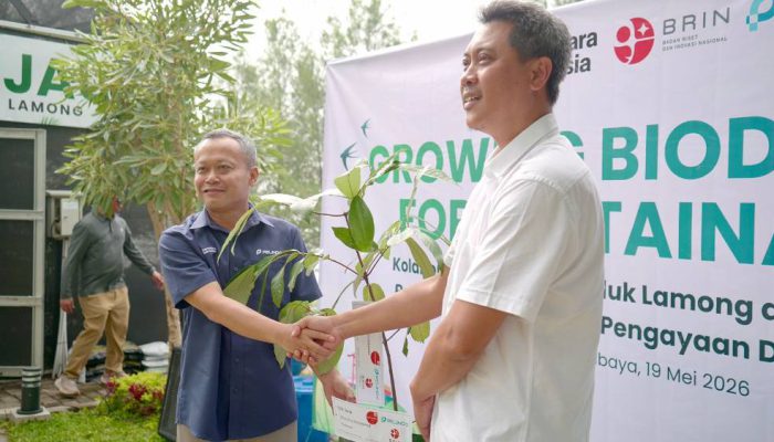 PT Terminal Teluk Lamong Luncurkan Green House “Titik Hijau”, Perkuat Konservasi Bersama BRIN