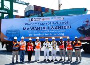SCJX X-Press Feeders Resmi Beroperasi di Teluk Lamong, Tingkatkan Konektivitas Perdagangan ke Tiongkok