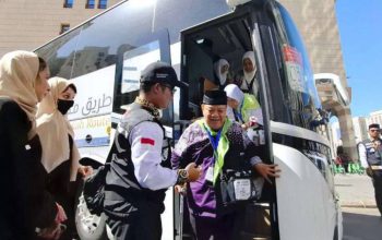 5.499 Jemaah Haji Indonesia Gelombang Kedua Mulai Diberangkatkan ke Madinah