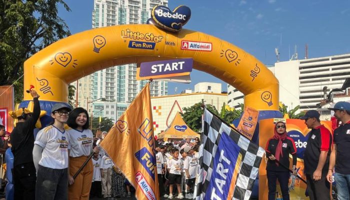 700 Peserta Ramaikan Bebelac Little Star Fun Run Surabaya 2026