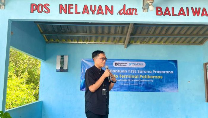 Melalui Program TJSL, Pelindo Terminal Petikemas Revitalisasi Sarana Publik di Ring 1 Teluk Lamong