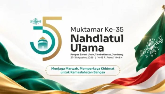 Logo Muktamar ke-35 NU Karya Alumnus Ponpes Langitan Resmi Diluncurkan, Angkat Filosofi Harmoni Kepemimpinan