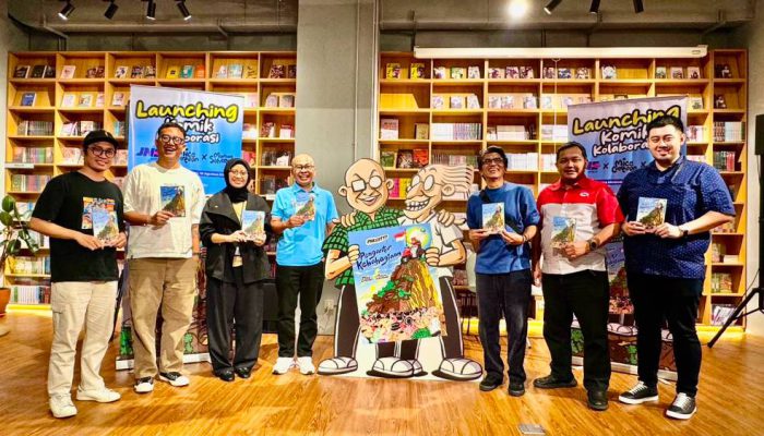 JNE dan Grasindo Luncurkan Komik Pengantar Kebahagiaan, Angkat Kisah Para Kurir