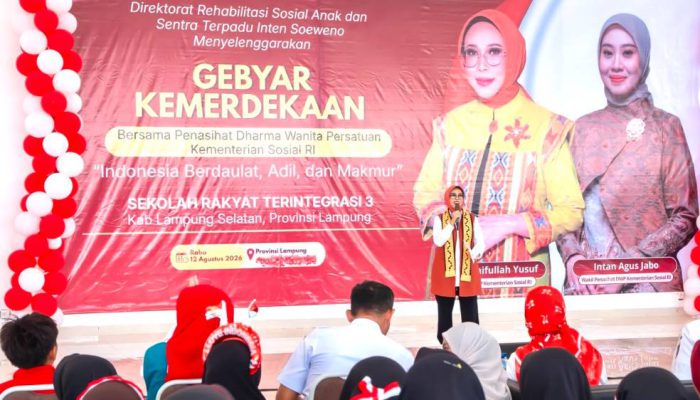 Gebyar Kemerdekaan di SRT 3 Lampung, Fatma Saifullah Motivasi Siswa Raih Cita-cita