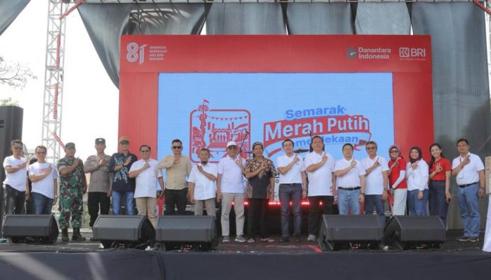 BRI Hidupkan Semarak Merah Putih, Dorong Ekonomi Desa BRILiaN Doudo