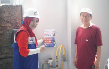 478 dari 530 Rumah di Deltasari Manfaatkan Jargas PGN