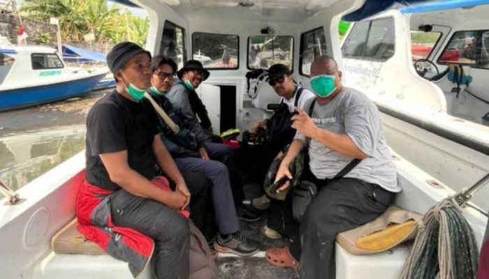 5 Rombongan Jurnalis Hilang Kontak saat Liput Erupsi Gunung Anak Krakatau