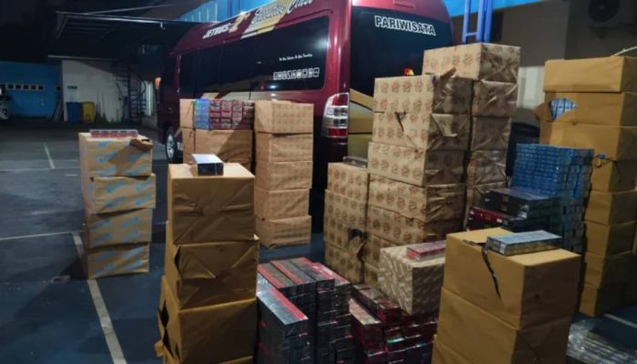 Bea Cukai Malang Gagalkan Pengiriman 1,49 Juta Batang Rokok Tanpa Pita Cukai